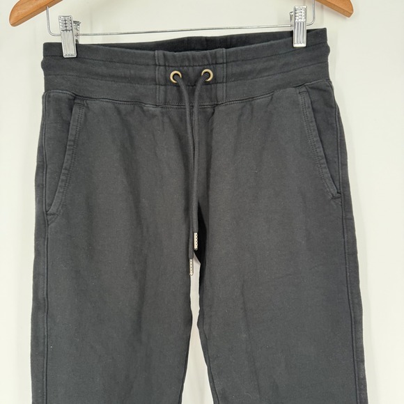 American Giant Black Joggers Sweatpants Casual Comfort Made in USA XS - Picture 4 of 9